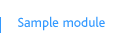 sample module